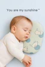 Sprout Kidz Memory Foam Baby Pillow Soft Head Support Cushion Color May Vary - Image 4