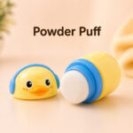 Sprout Kidz Portable Baby Skin Care Baby Powder Puff for New Born and Kids for Baby Face and Body - Duck