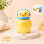 Sprout Kidz Portable Baby Skin Care Baby Powder Puff for New Born and Kids for Baby Face and Body - Duck - Image 3