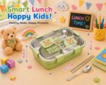 Sprout Kidz Bear Family Lunch Box Insulated Steel with Premium BPA-Free Plastic Lid - Image 3