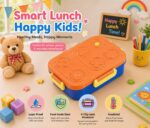 Sprout Kidz Jumbo Lunch Box Insulated Steel with Premium BPA-Free Plastic Lid - Image 2