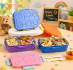 Sprout Kidz Jumbo Lunch Box Insulated Steel with Premium BPA-Free Plastic Lid - Image 4