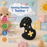 Sprout Kidz Gaming Remote Teether & Twister Fruit Feeder Combo BPA-Free Silicone - Image 4