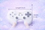 Sprout Kidz Gaming Remote Teether & LoveL Fruit Feeder Blue White Combo BPA-Free Silicone - Image 3