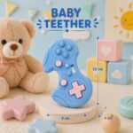 Sprout Kidz Gaming Teether BPA-Free Silicone Soft Chew Toy for Babies Pack of 1 - Image 3