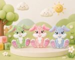 Sprout Kidz Bunny Teether BPA-Free Silicone Soft Chew Toy for Babies Pack of 1 - Image 4