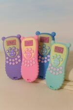 Sprout Kidz Remote Teether & Frog Fruit Feeder Purple Teal Combo BPA-Free Silicone - Image 5